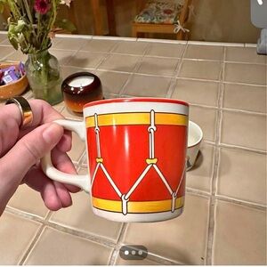 Tiffany & Co. Red Drum Design Mug